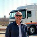 David next to his truck