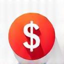 Financing icon with dollar sign