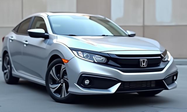 2020 Honda Civic LX silver